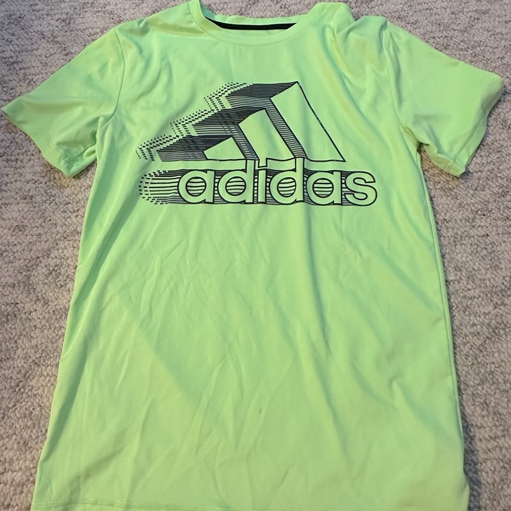 green adidas shirt